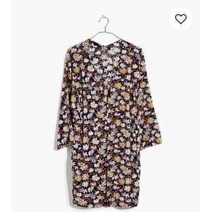 Madewell Floral Duster/Robe Jacket